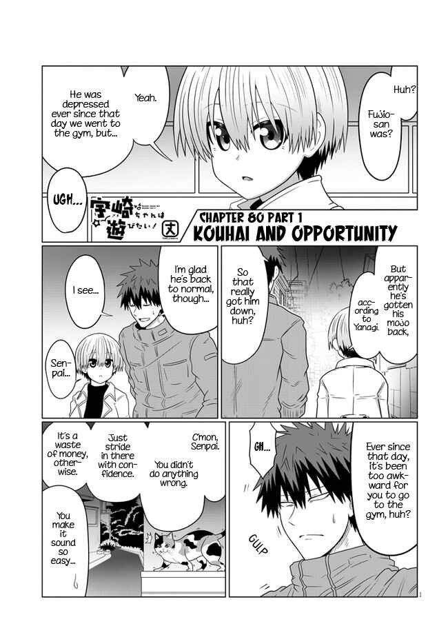 Page 1 Chapter 80.1 Uzaki-chan wa Asobitai!