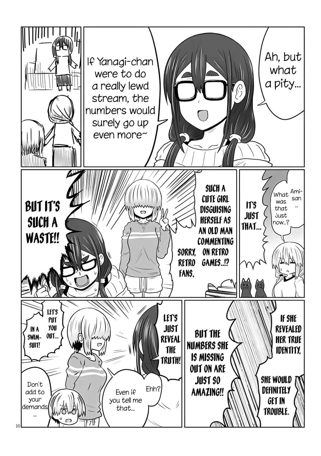 Page 10 Chapter 117 Uzaki-chan wa Asobitai!