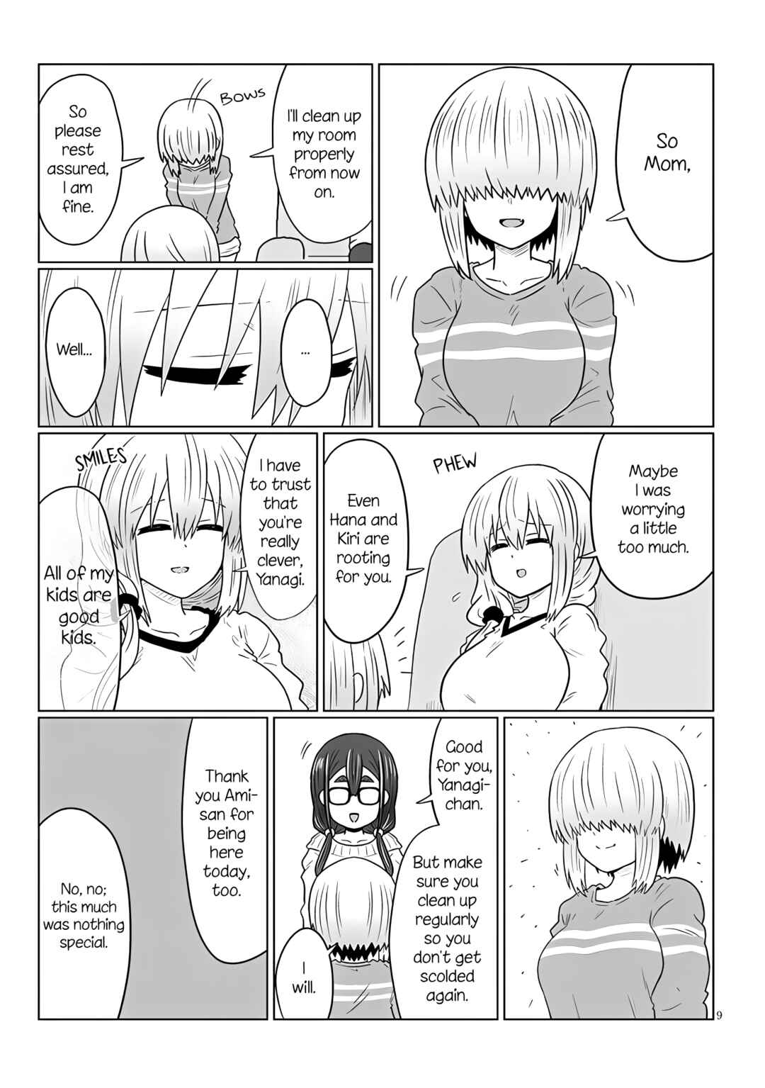 Page 9 Chapter 117 Uzaki-chan wa Asobitai!