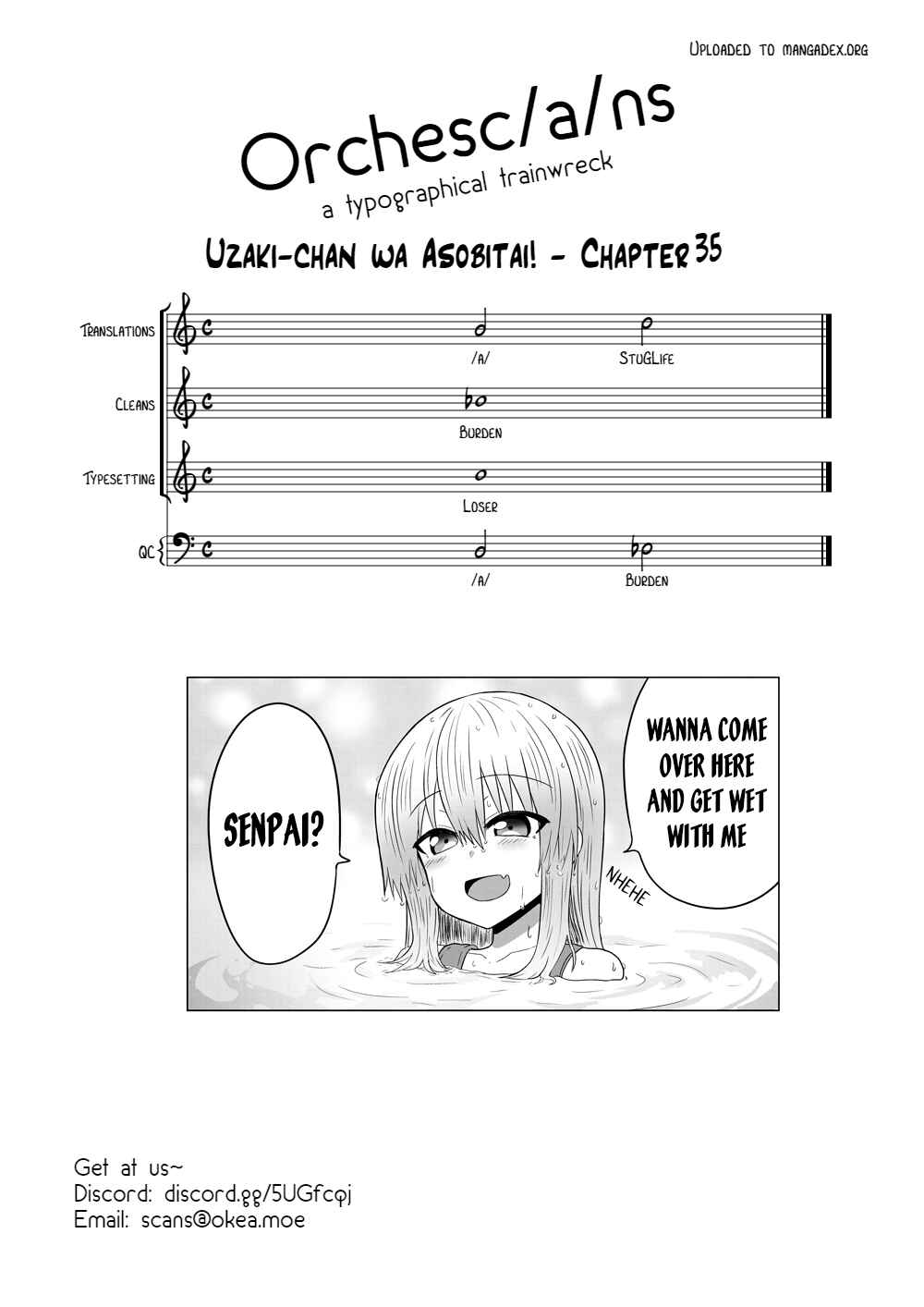 Page 13 Chapter 35 Uzaki-chan wa Asobitai!