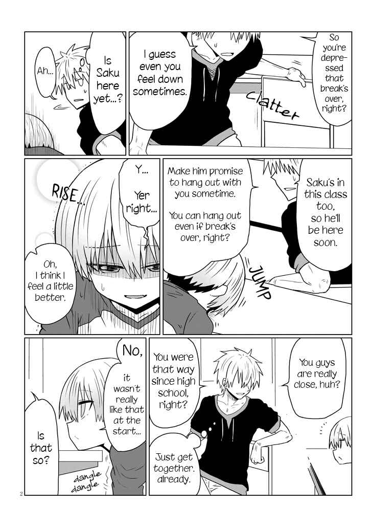 Page 2 Chapter 35 Uzaki-chan wa Asobitai!