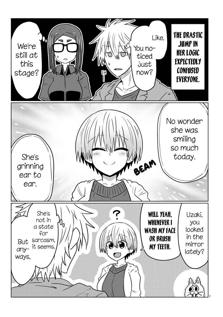 Page 3 Chapter 43 Uzaki-chan wa Asobitai!