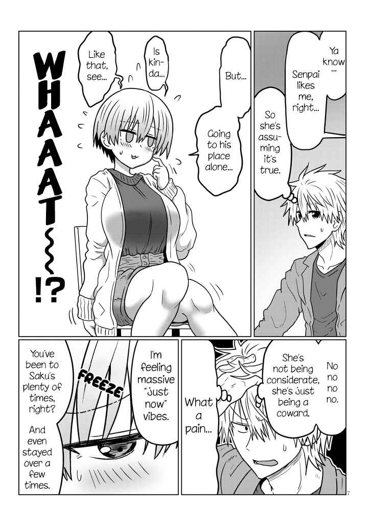 Page 7 Chapter 43 Uzaki-chan wa Asobitai!