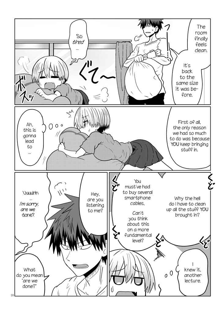 Page 10 Chapter 27 Uzaki-chan wa Asobitai!