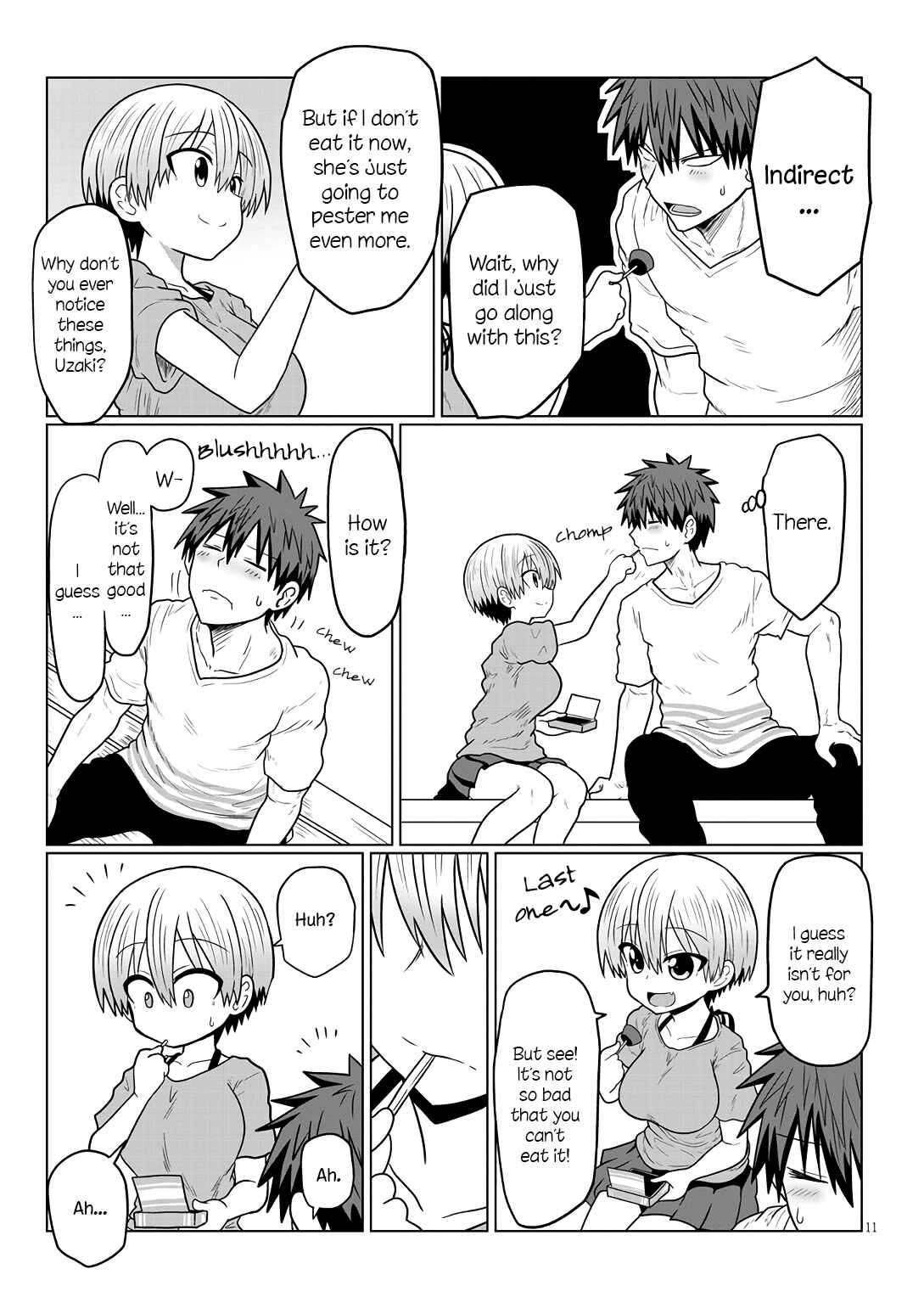 Page 11 Chapter 17 Uzaki-chan wa Asobitai!