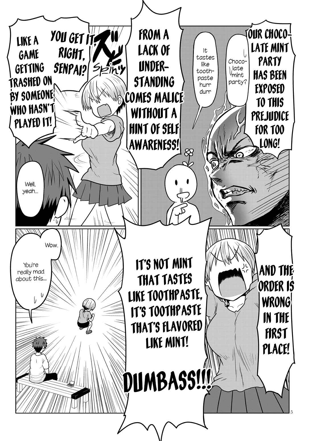 Page 5 Chapter 17 Uzaki-chan wa Asobitai!