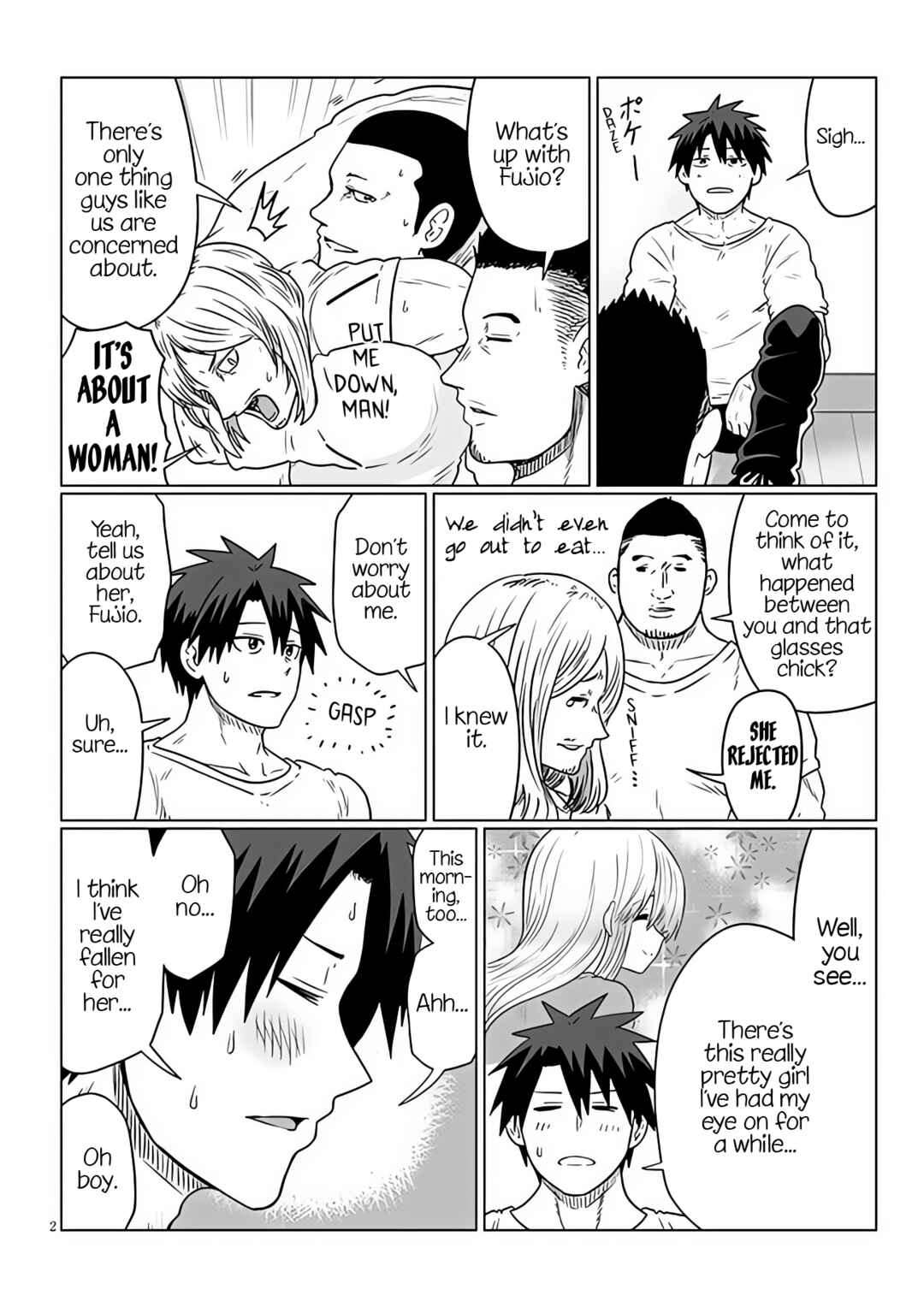 Page 2 Chapter 98 Uzaki-chan wa Asobitai!