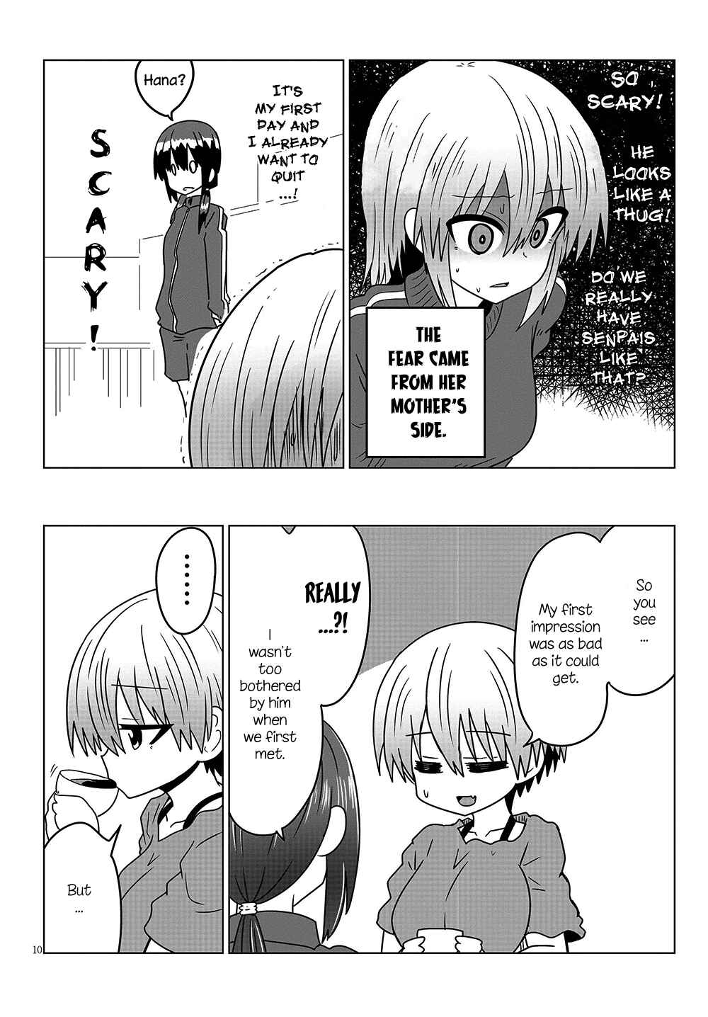 Page 10 Chapter 30 Uzaki-chan wa Asobitai!
