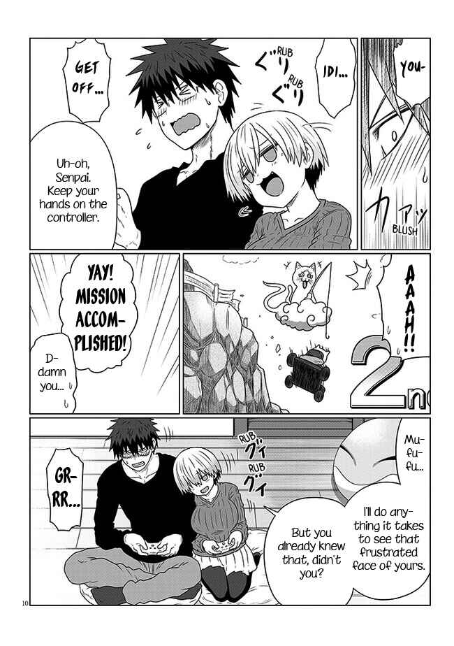 Page 10 Chapter 90 Uzaki-chan wa Asobitai!