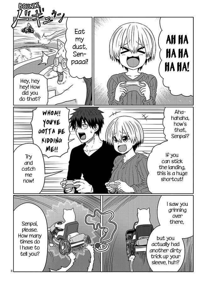 Page 8 Chapter 90 Uzaki-chan wa Asobitai!