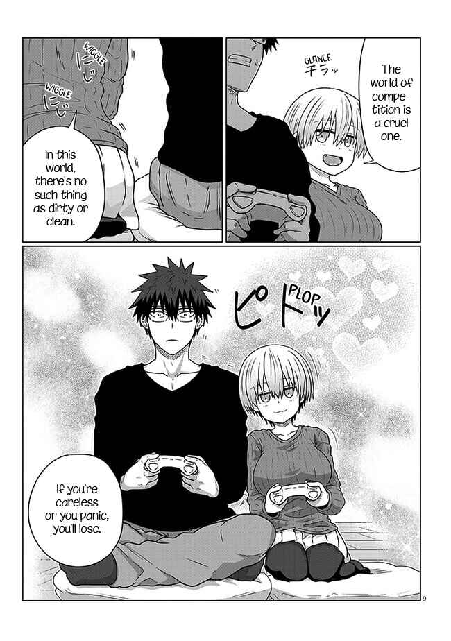 Page 9 Chapter 90 Uzaki-chan wa Asobitai!