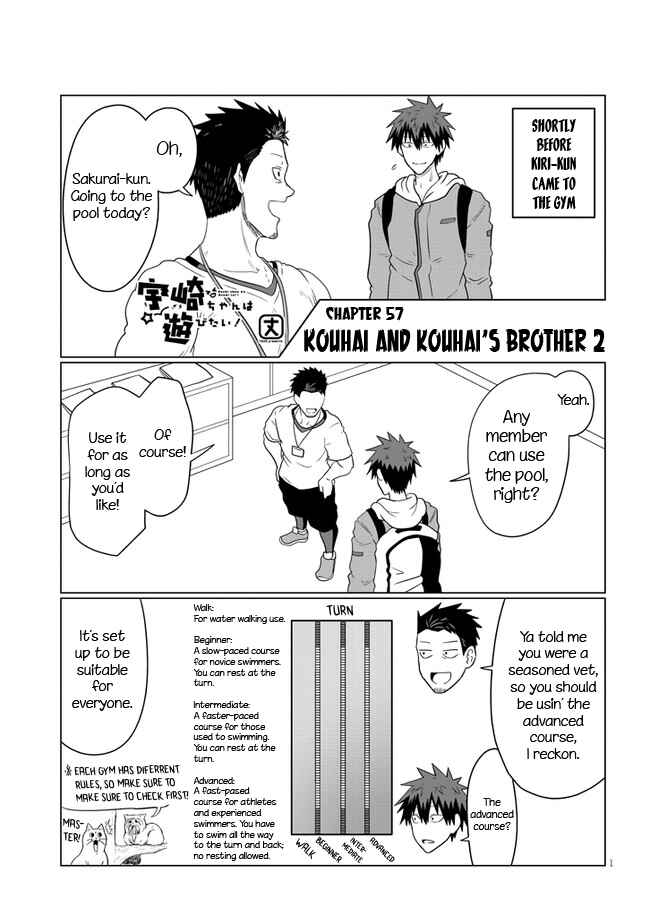 Page 1 Chapter 57 Uzaki-chan wa Asobitai!
