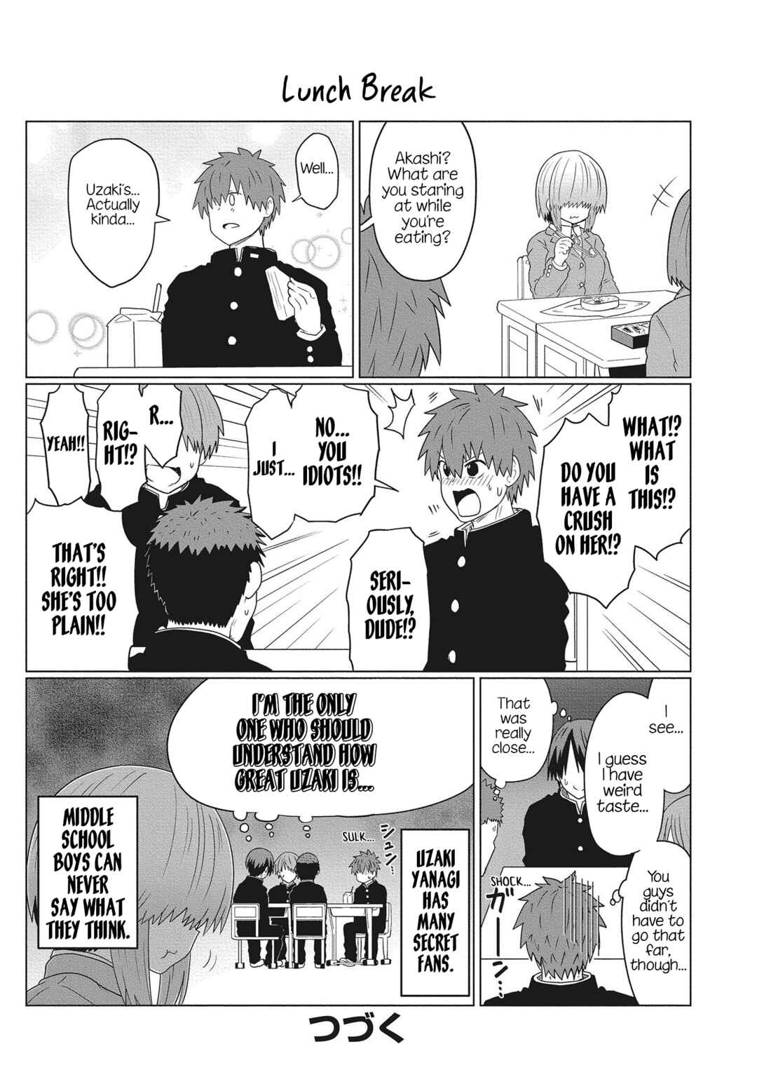 Page 10 Chapter 77.5 Uzaki-chan wa Asobitai!