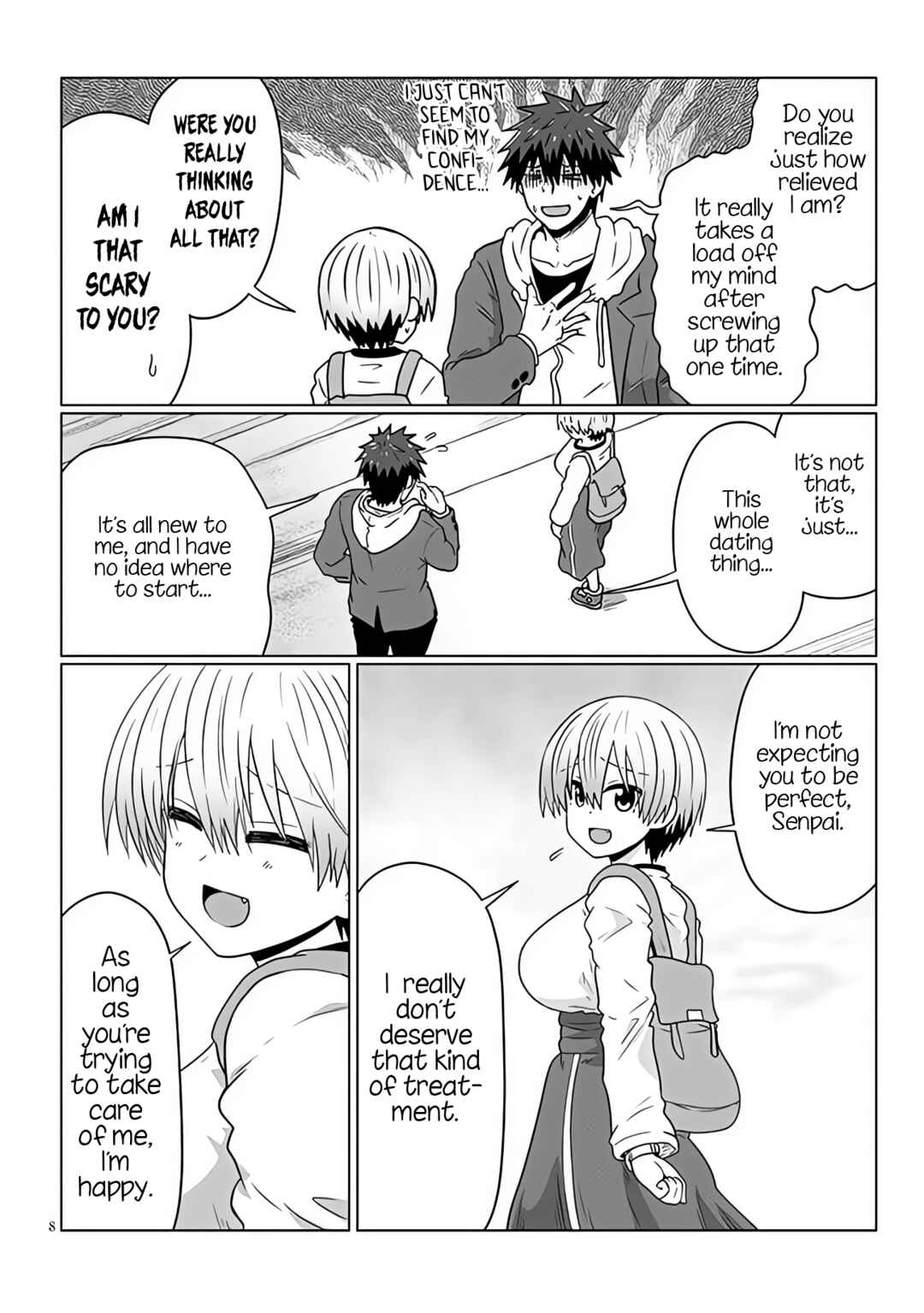 Page 8 Chapter 93 Uzaki-chan wa Asobitai!