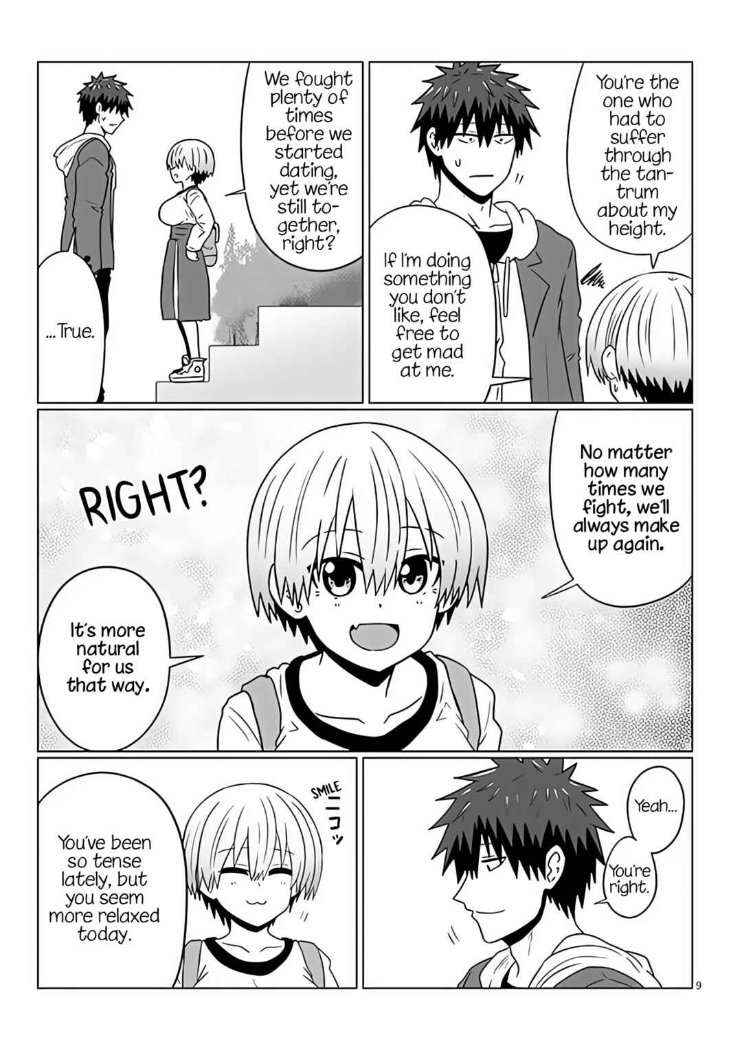 Page 9 Chapter 93 Uzaki-chan wa Asobitai!