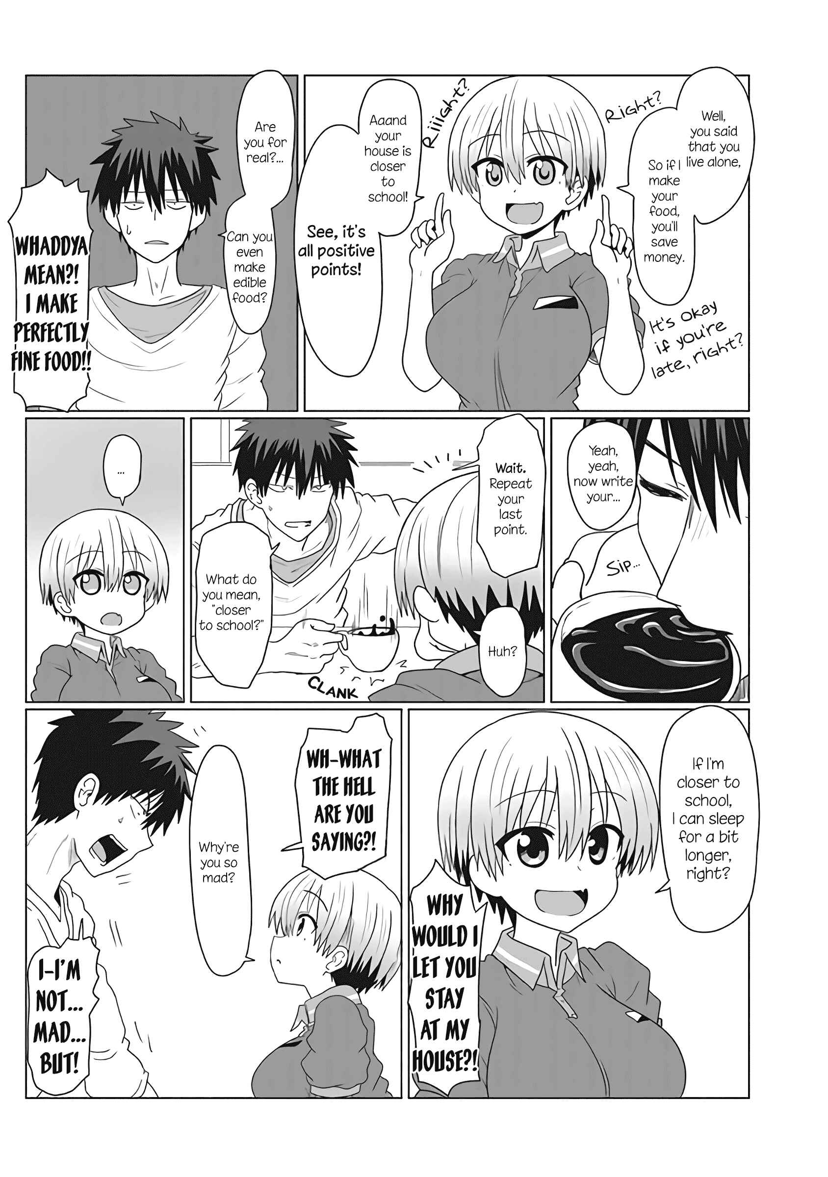 Page 3 Chapter 5.2 Uzaki-chan wa Asobitai!