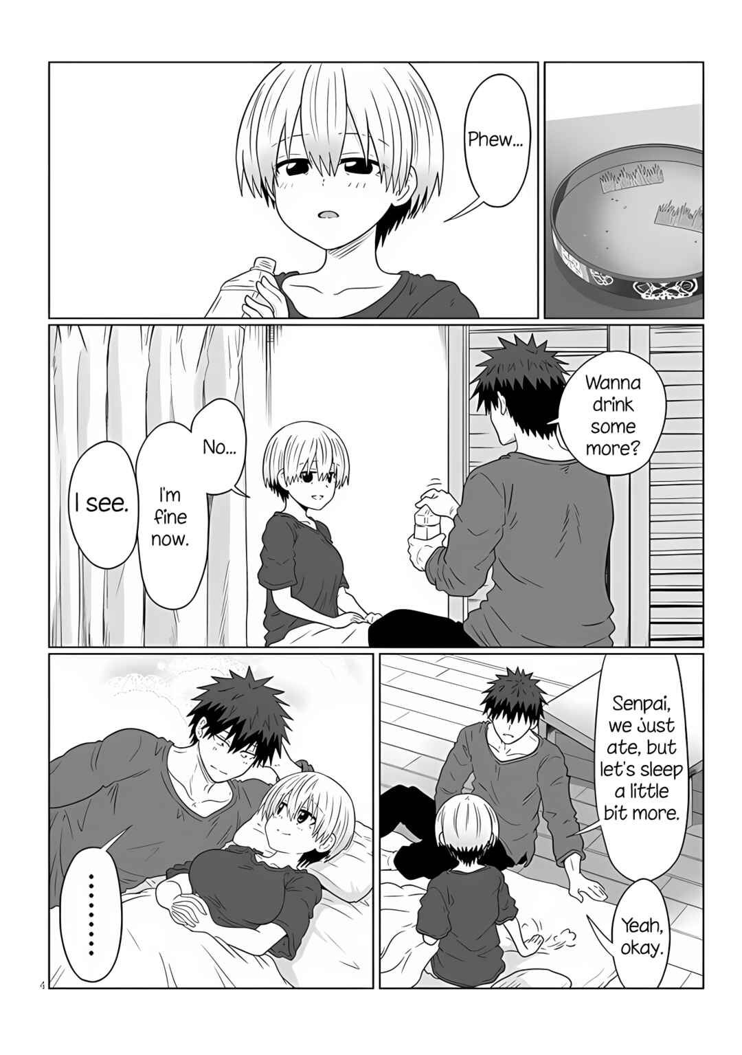 Page 4 Chapter 107 Uzaki-chan wa Asobitai!