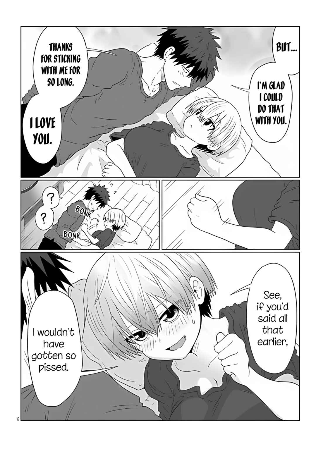 Page 8 Chapter 107 Uzaki-chan wa Asobitai!