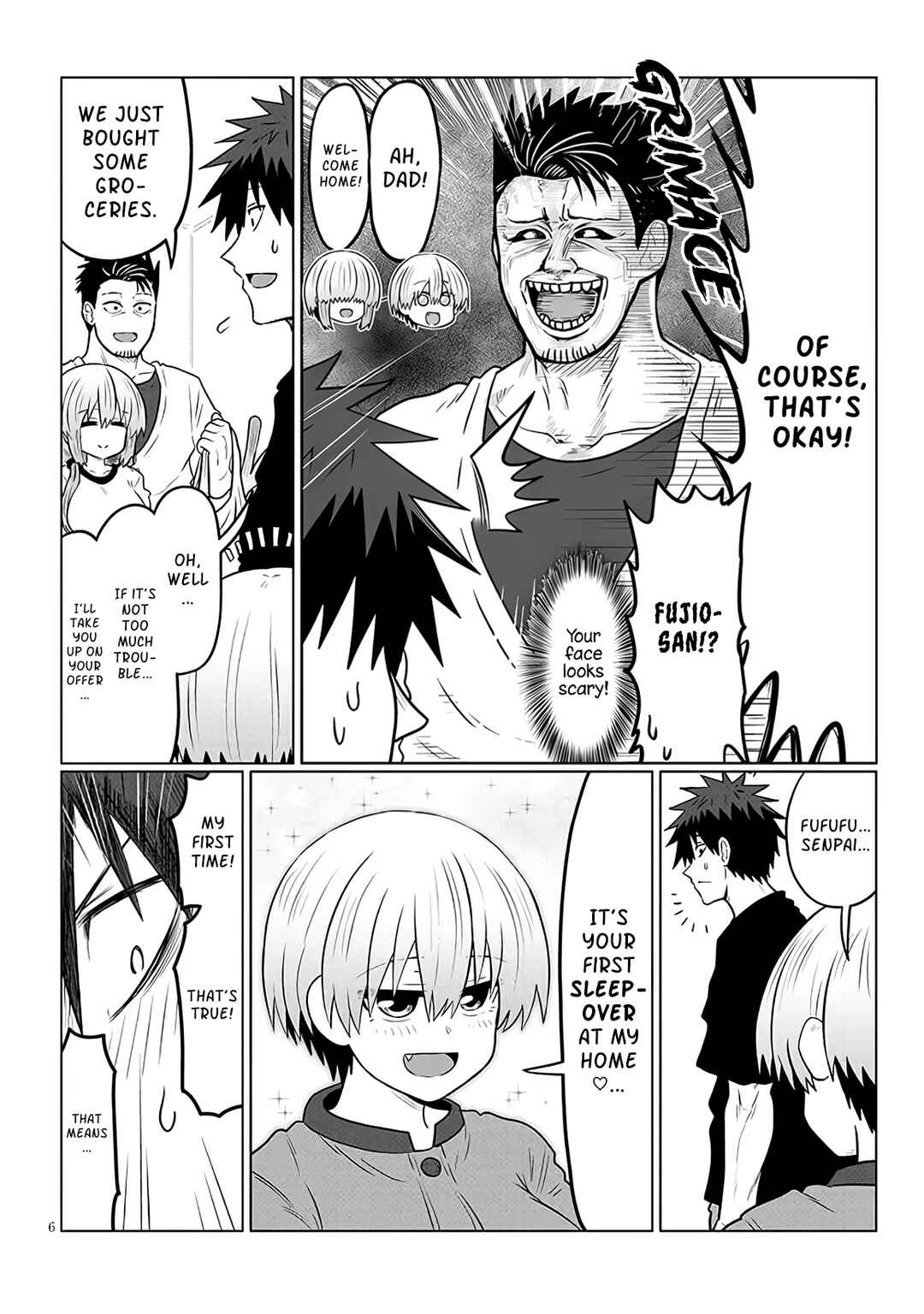 Page 6 Chapter 126 Uzaki-chan wa Asobitai!