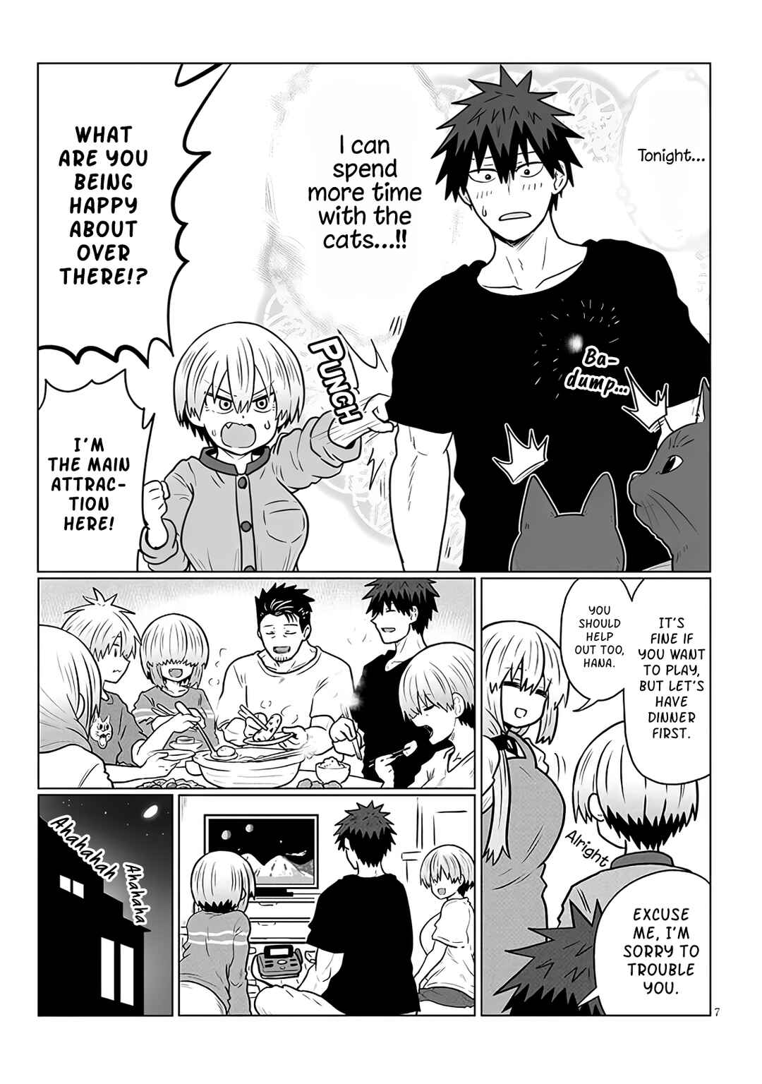 Page 7 Chapter 126 Uzaki-chan wa Asobitai!