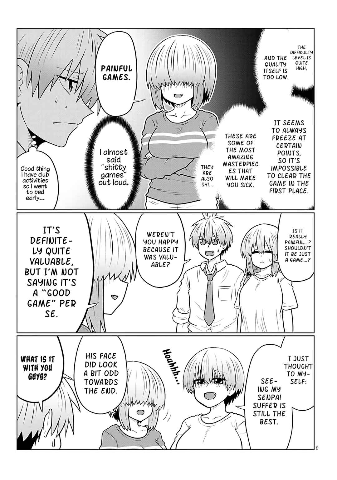 Page 9 Chapter 126 Uzaki-chan wa Asobitai!