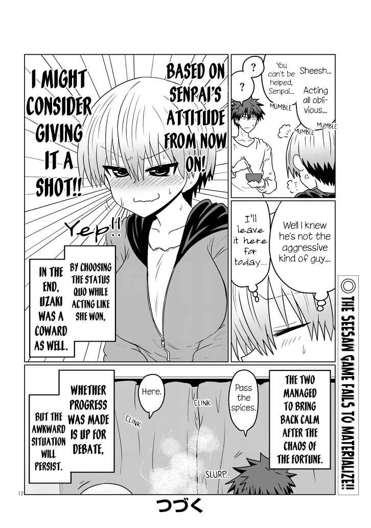Page 12 Chapter 42 Uzaki-chan wa Asobitai!