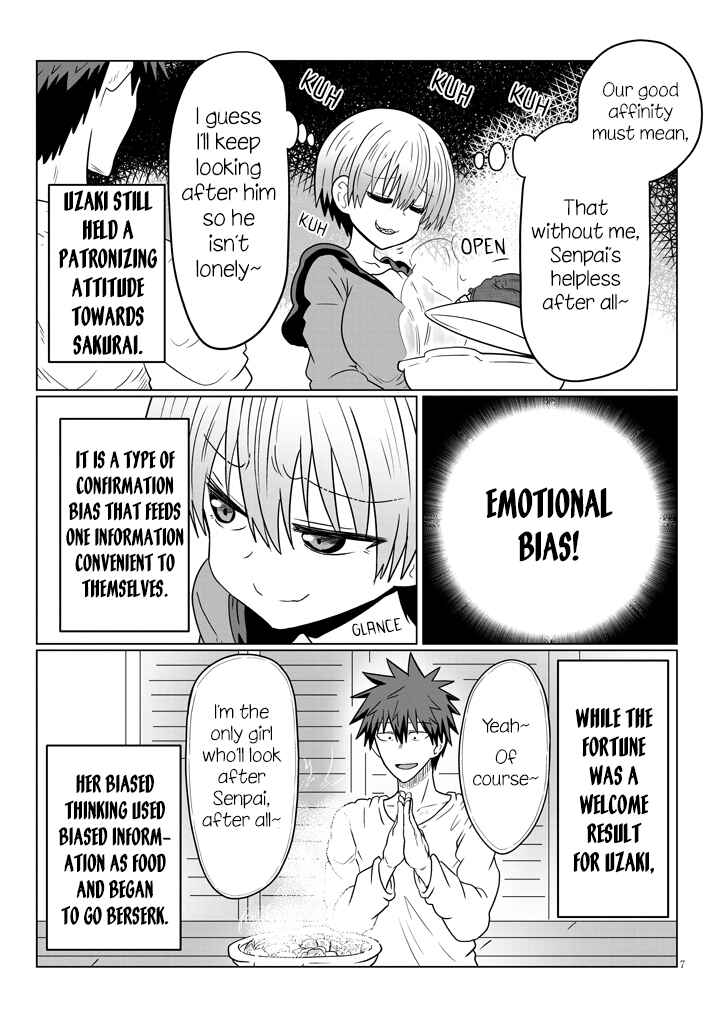 Page 7 Chapter 42 Uzaki-chan wa Asobitai!