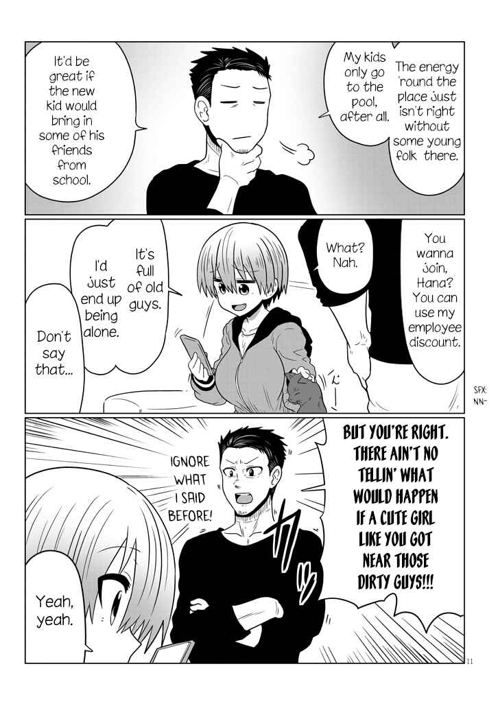 Page 11 Chapter 47 Uzaki-chan wa Asobitai!