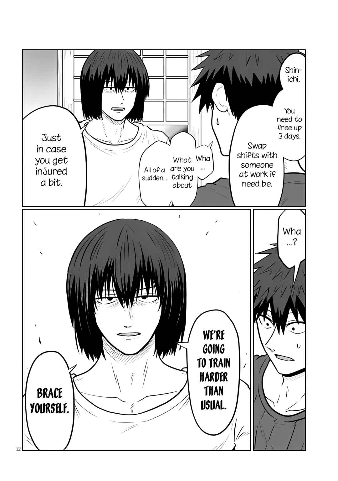 Page 12 Chapter 128 Uzaki-chan wa Asobitai!