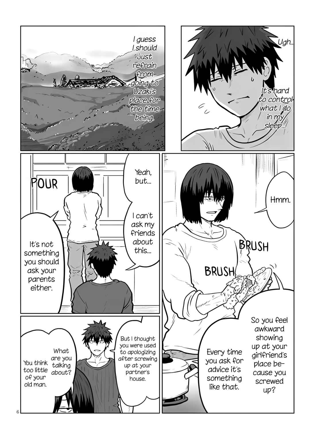 Page 6 Chapter 128 Uzaki-chan wa Asobitai!