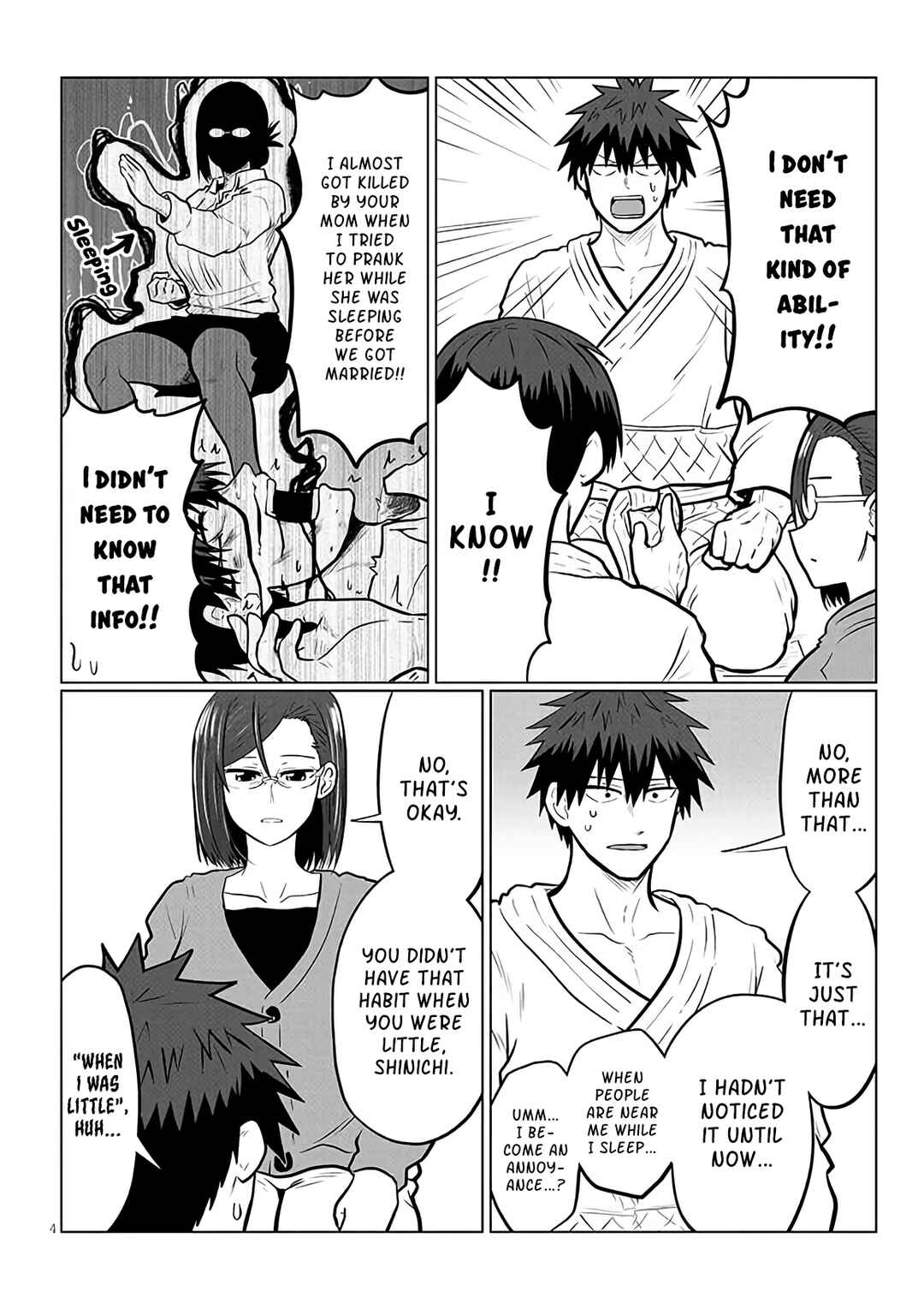 Page 4 Chapter 129 Uzaki-chan wa Asobitai!
