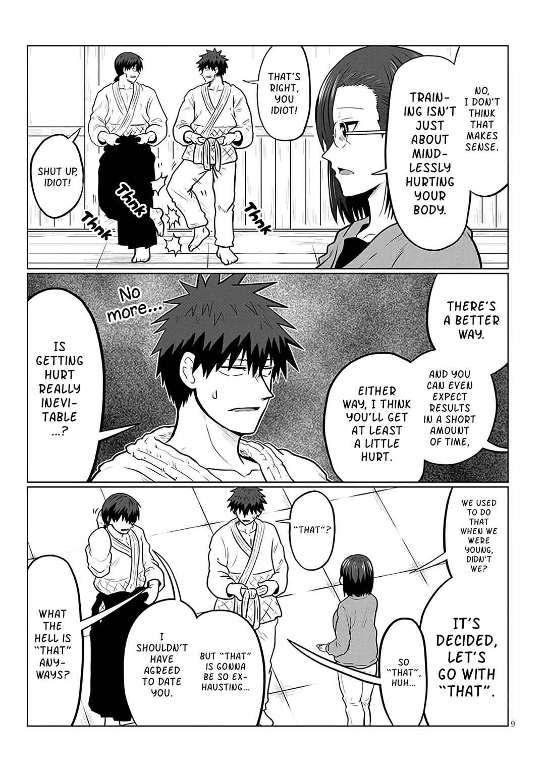 Page 9 Chapter 129 Uzaki-chan wa Asobitai!