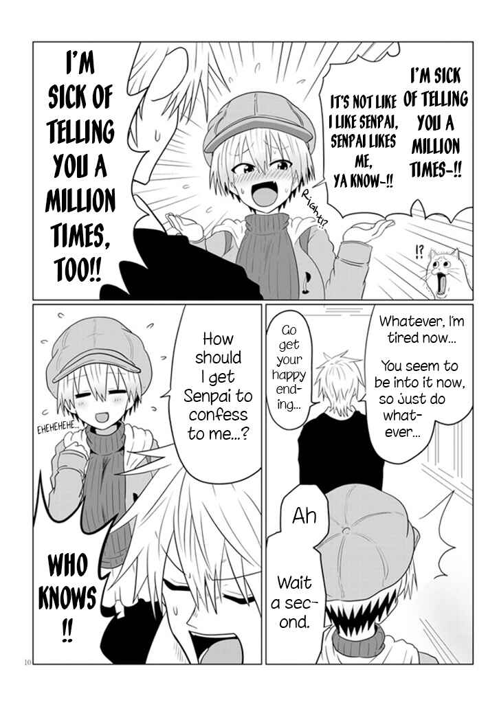 Page 10 Chapter 52 Uzaki-chan wa Asobitai!