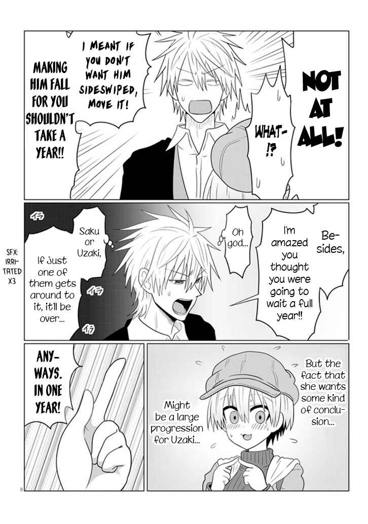 Page 8 Chapter 52 Uzaki-chan wa Asobitai!