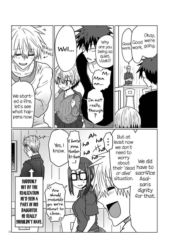 Page 12 Chapter 44 Uzaki-chan wa Asobitai!