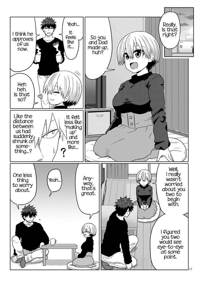 Page 13 Chapter 89 Uzaki-chan wa Asobitai!