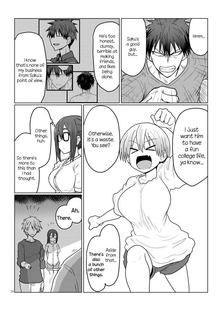 Page 10 Chapter 20 Uzaki-chan wa Asobitai!