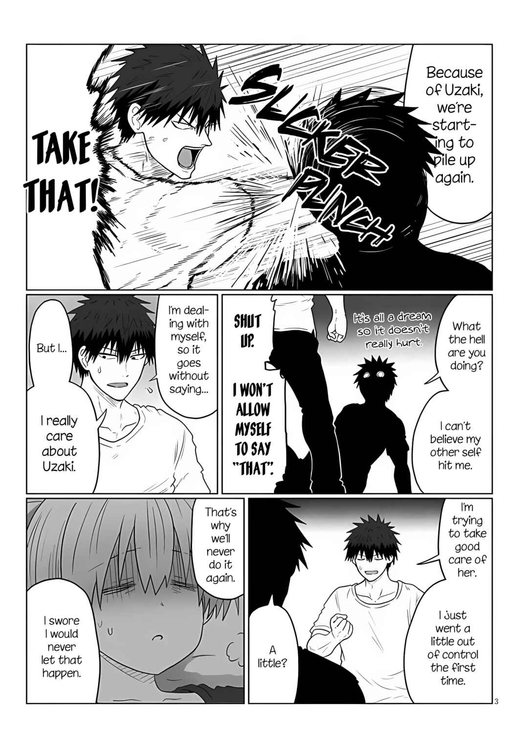 Page 3 Chapter 113 Uzaki-chan wa Asobitai!