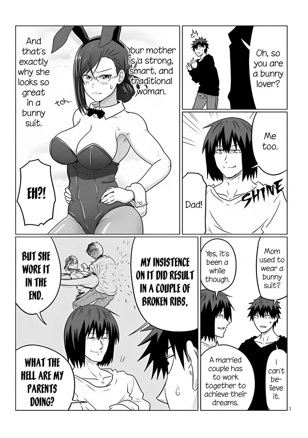 Page 3 Chapter 104.1 Uzaki-chan wa Asobitai!