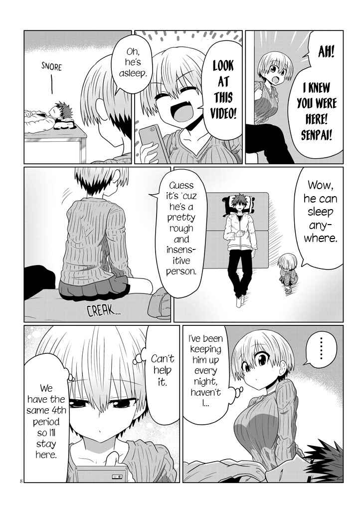 Page 8 Chapter 38 Uzaki-chan wa Asobitai!