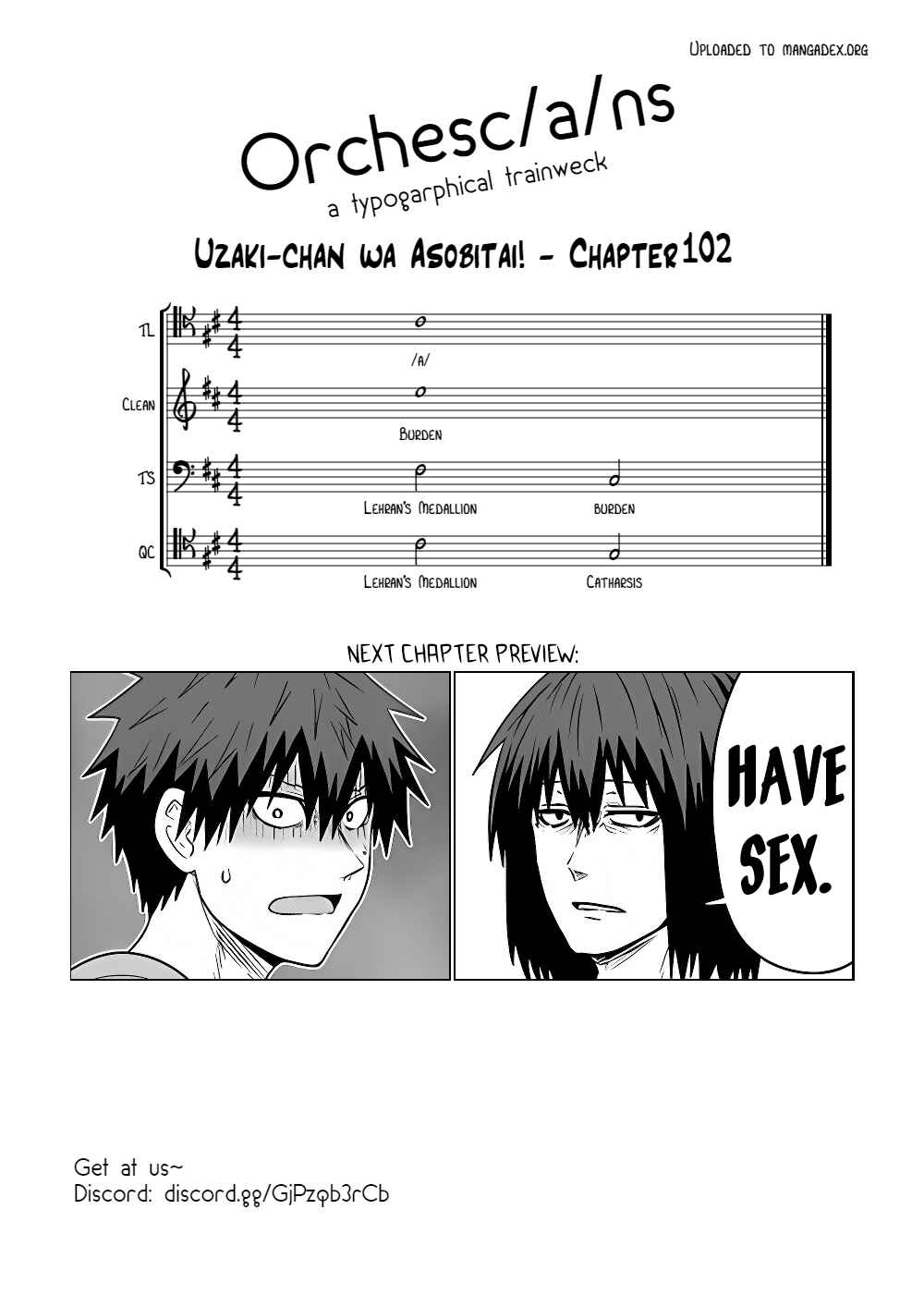 Page 13 Chapter 102 Uzaki-chan wa Asobitai!