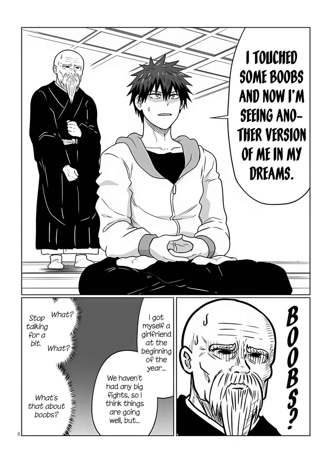 Page 8 Chapter 102 Uzaki-chan wa Asobitai!