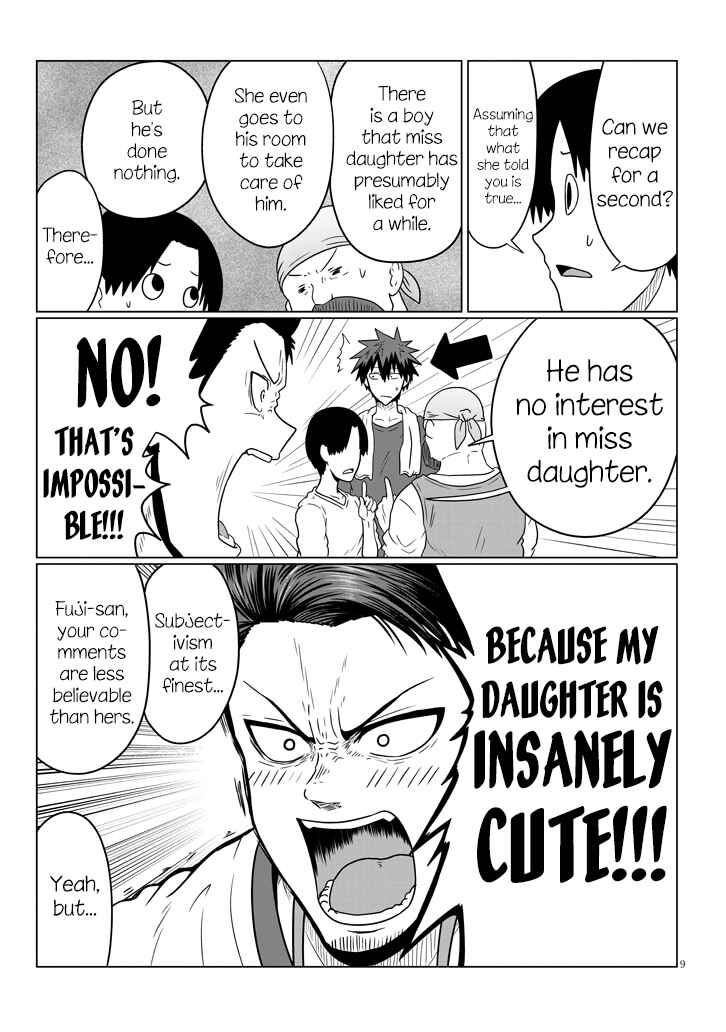Page 9 Chapter 49 Uzaki-chan wa Asobitai!