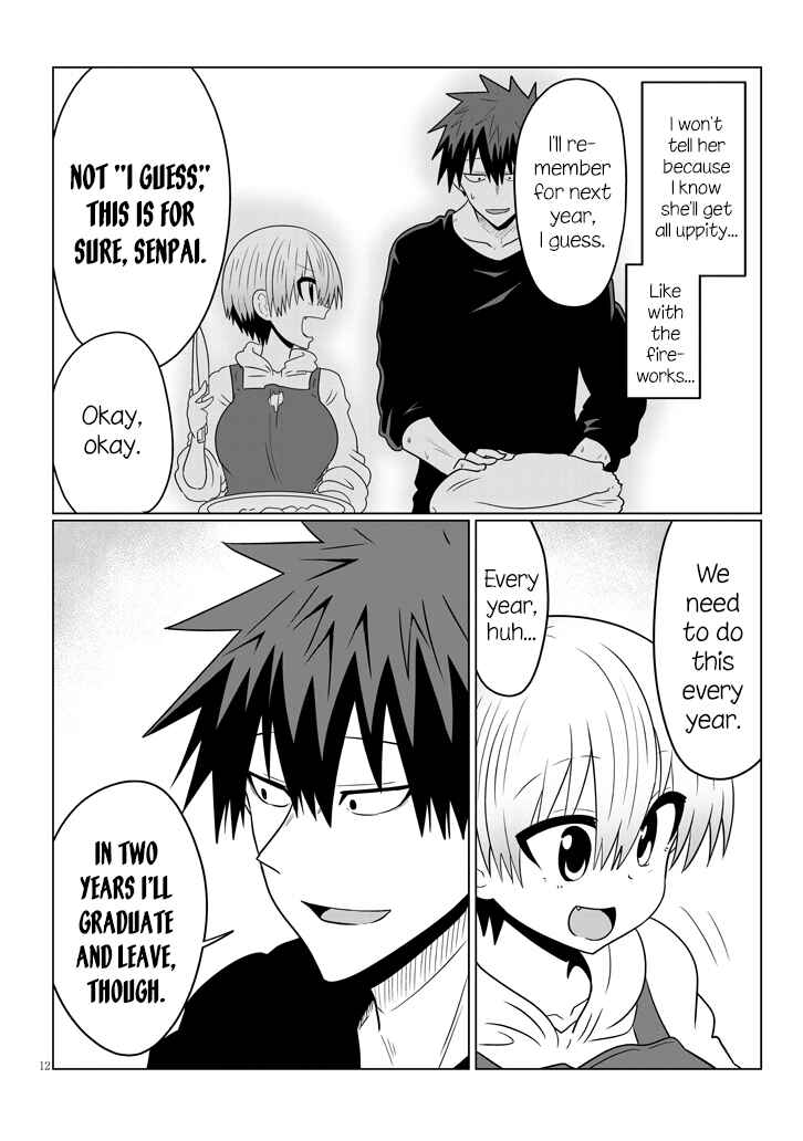 Page 12 Chapter 51 Uzaki-chan wa Asobitai!