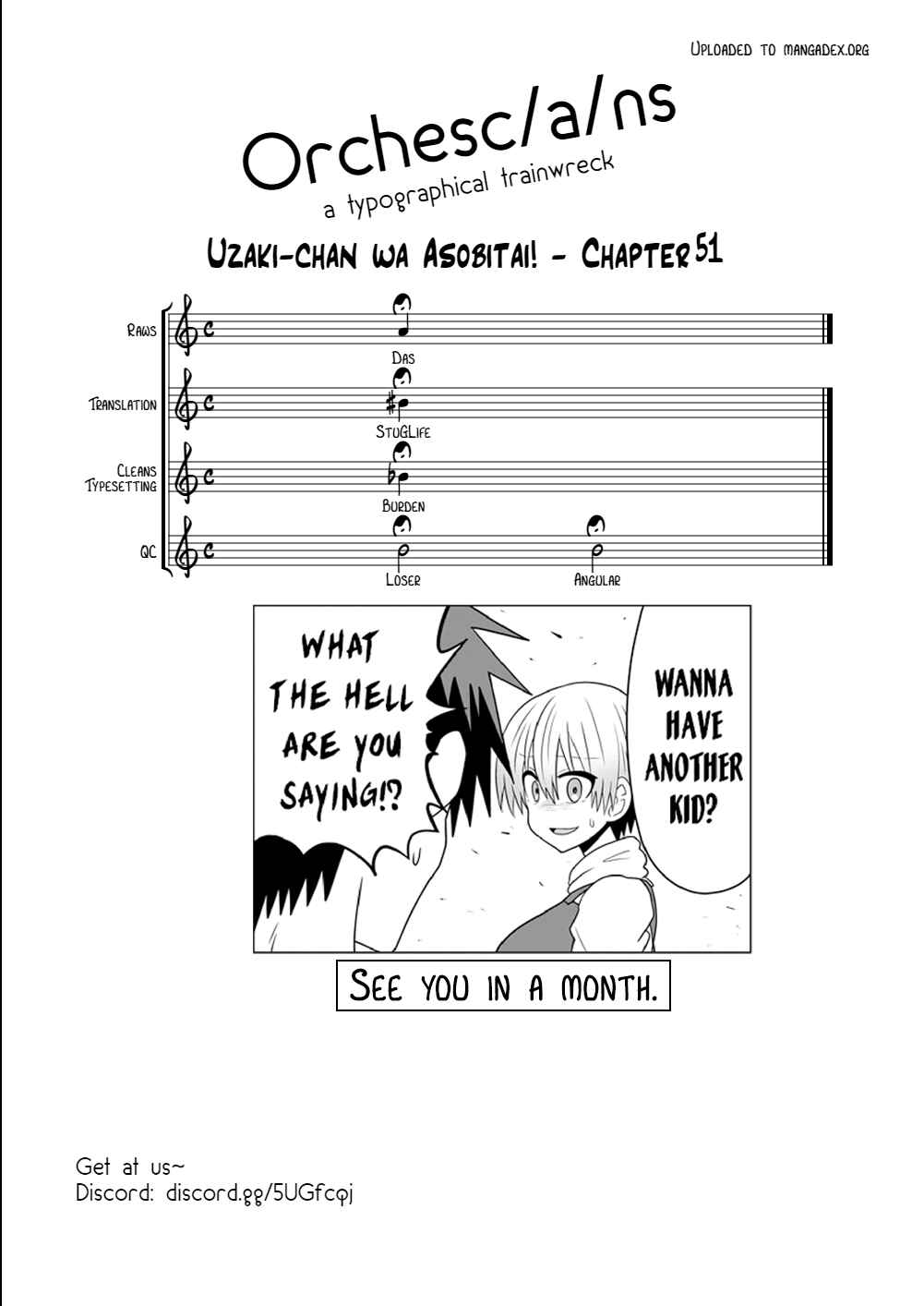 Page 15 Chapter 51 Uzaki-chan wa Asobitai!