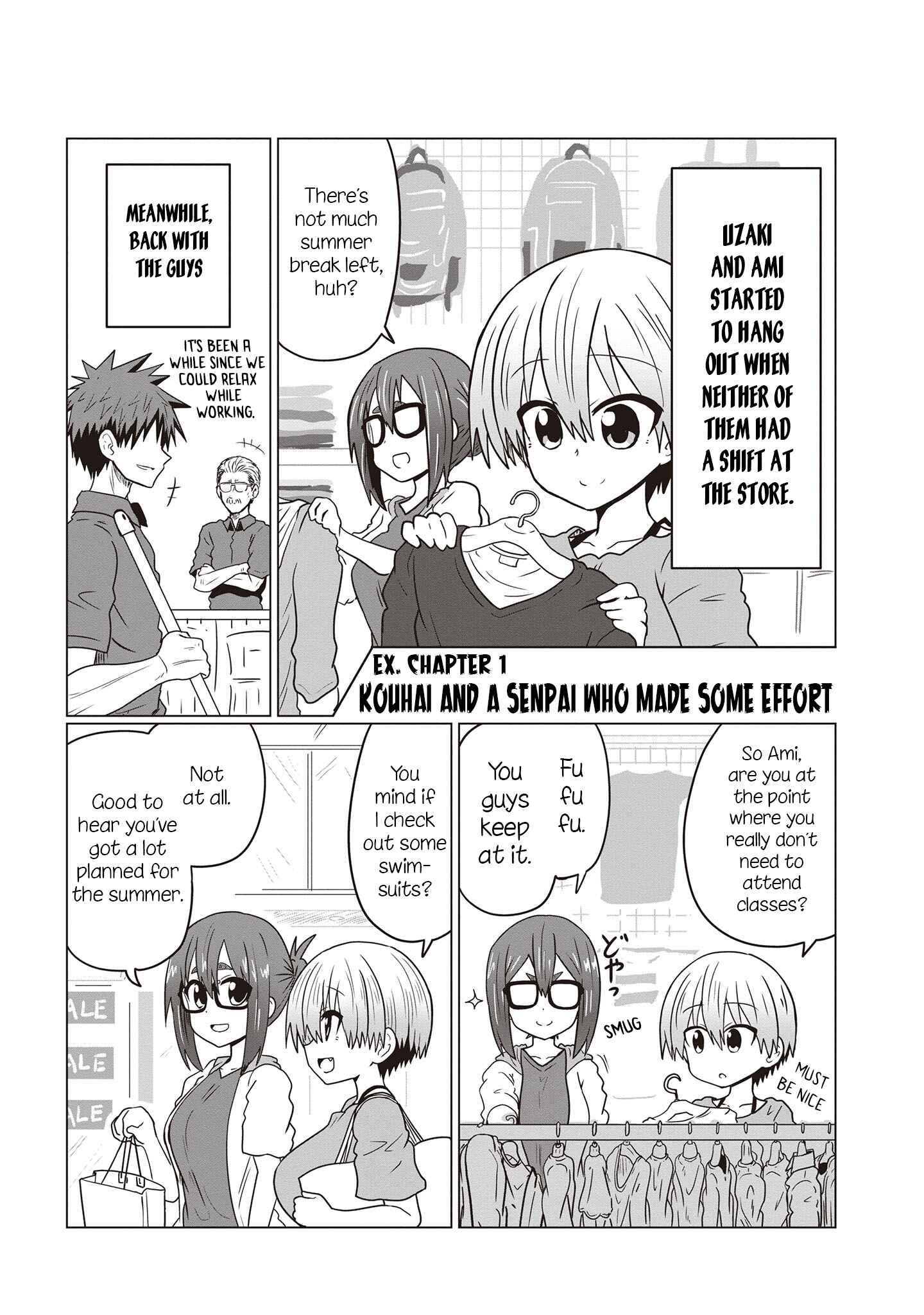 Page 11 Chapter 42.5 Uzaki-chan wa Asobitai!
