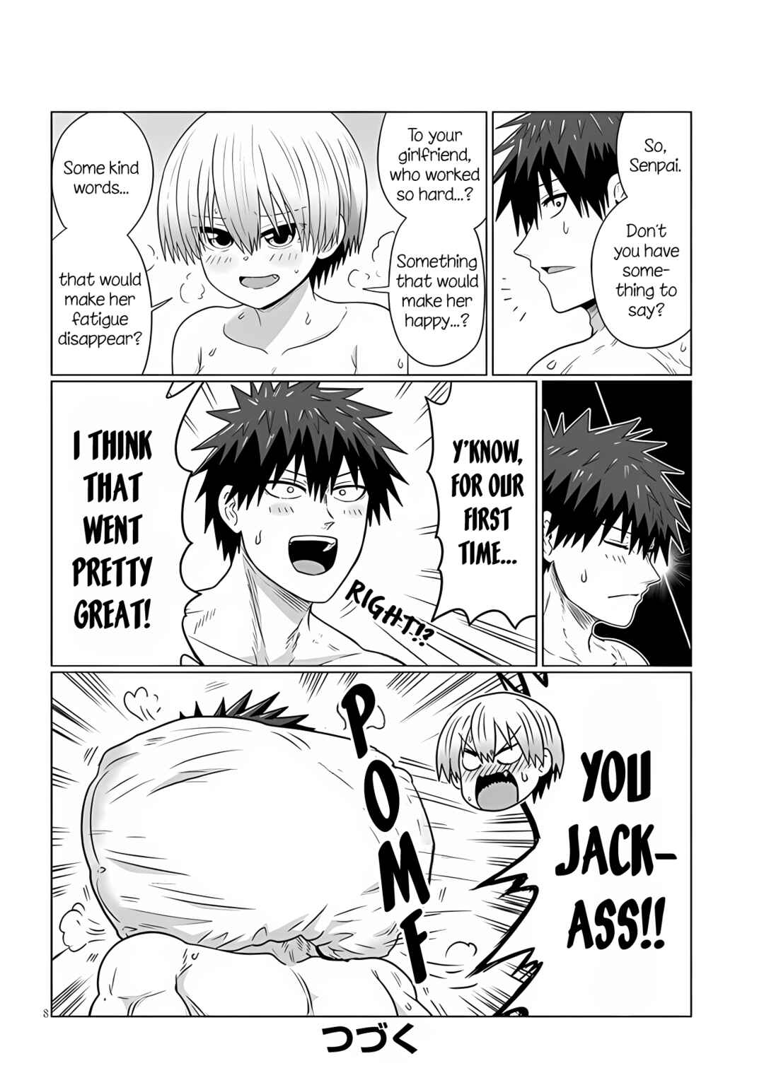 Page 8 Chapter 106.2 Uzaki-chan wa Asobitai!
