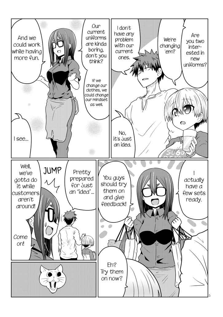 Page 5 Chapter 37 Uzaki-chan wa Asobitai!