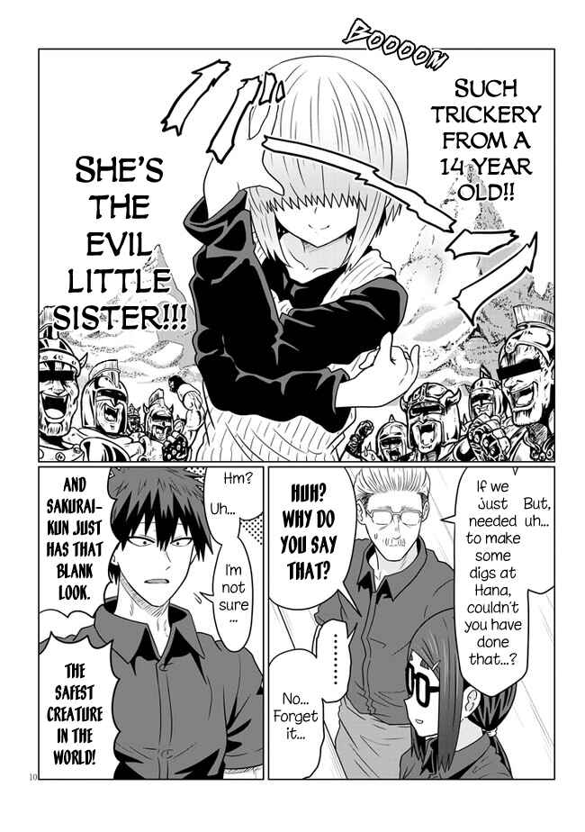 Page 10 Chapter 64 Uzaki-chan wa Asobitai!