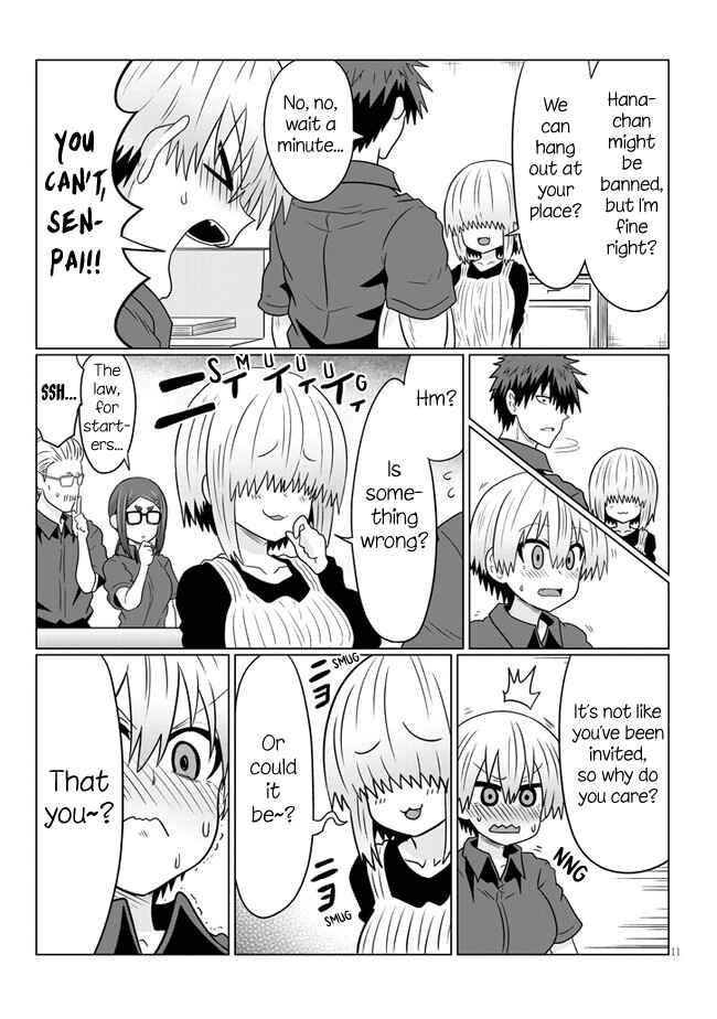Page 11 Chapter 64 Uzaki-chan wa Asobitai!
